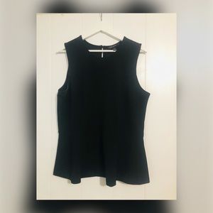 Banana Republic Black Peplum Top